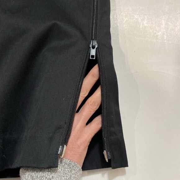 Kenneth Cole Black Straight Flat Front Leg Pants - Picture 15 of 16